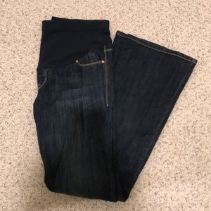 Old Navy Maternity Full Panel Flare Jeans Size 8